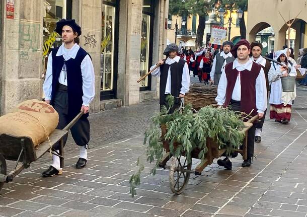 La XV edizione del corteo storico di Saronno