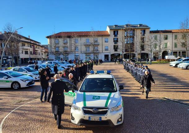 Le Polizie Locali dell'Asse del Sempione celebrano San Sebastiano