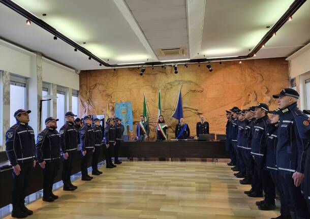 Le Polizie Locali dell'Asse del Sempione celebrano San Sebastiano