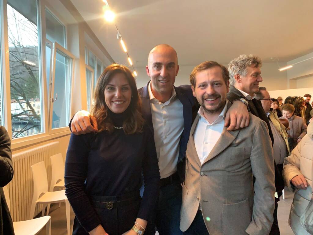 Porto Ceresio - L'inaugurazione del Palazzo della cultura