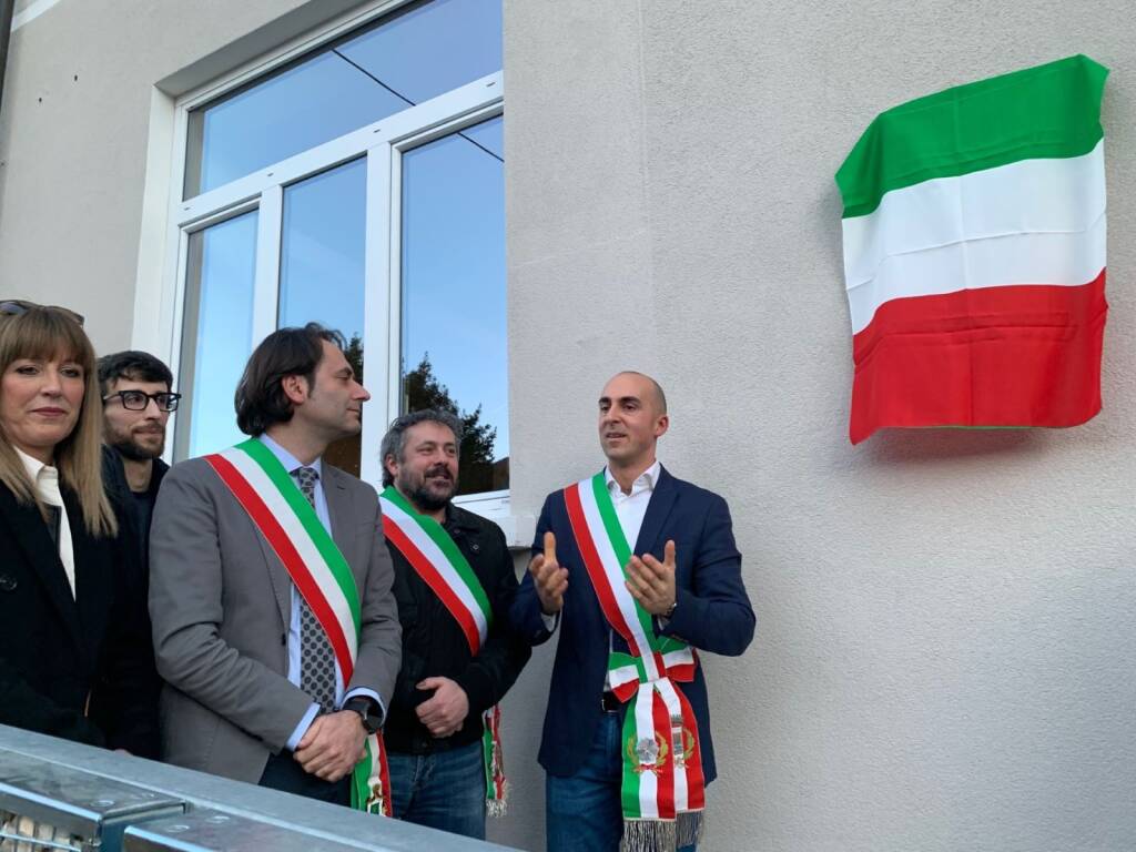 Porto Ceresio - L'inaugurazione del Palazzo della cultura