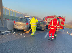 Scontro in autostrada: paralizzata la A8 all'altezza di Legnano