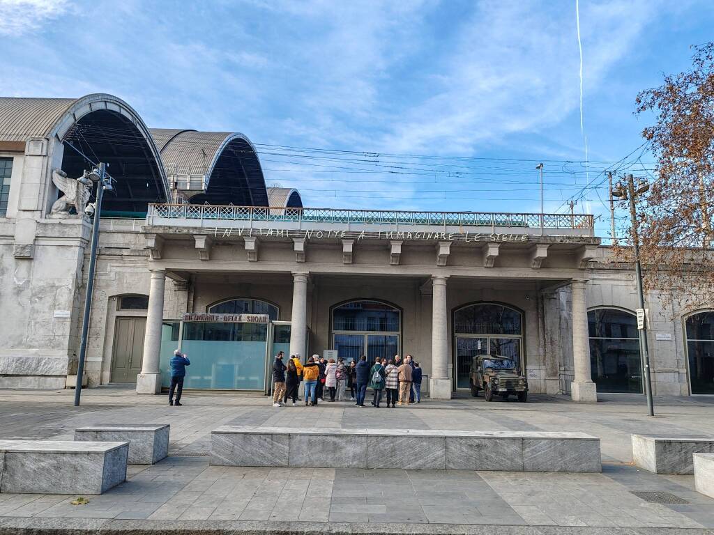 Anpi Gorla Minore al Memoriale della Shoah di Milano 