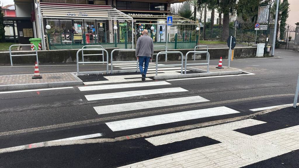 Aperto un nuovo attraversamento protetto in viale Borri
