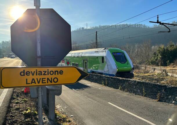 Cantiere Alptransit:  chiude la strada tra Cittiglio e Laveno