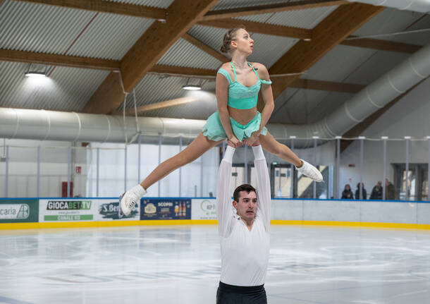 I campionati italiani junior di pattinaggio figura all’Acinque Ice Arena di Varese