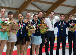 I campionati italiani junior di pattinaggio figura all\'Acinque Ice Arena di Varese