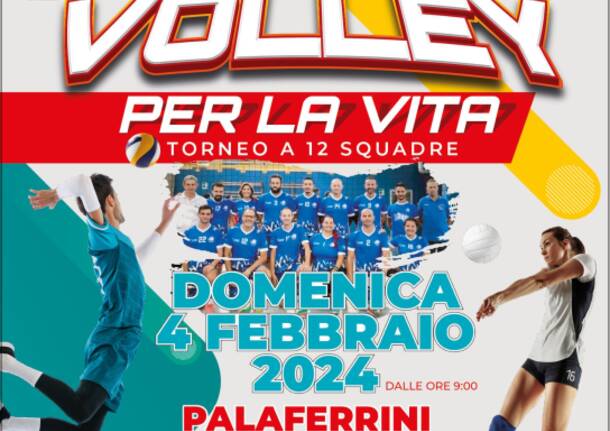 \"Il volley per la vita\" - Busto