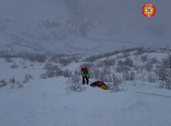 Esercitazione in Piemonte per il Soccorso alpino di Varese