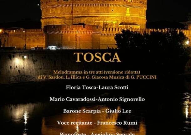 Opera lirica \"Tosca\" di G. Puccini