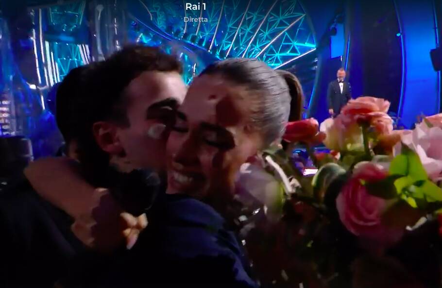 Clara alla finale di Sanremo 2024