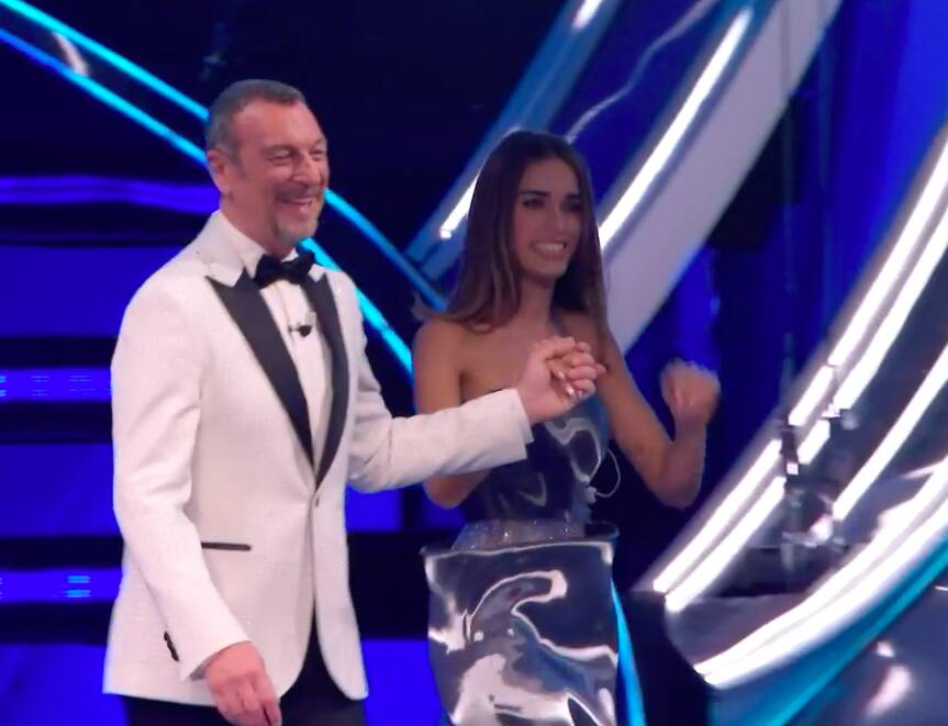Clara Soccini apre il Festival di Sanremo 2024