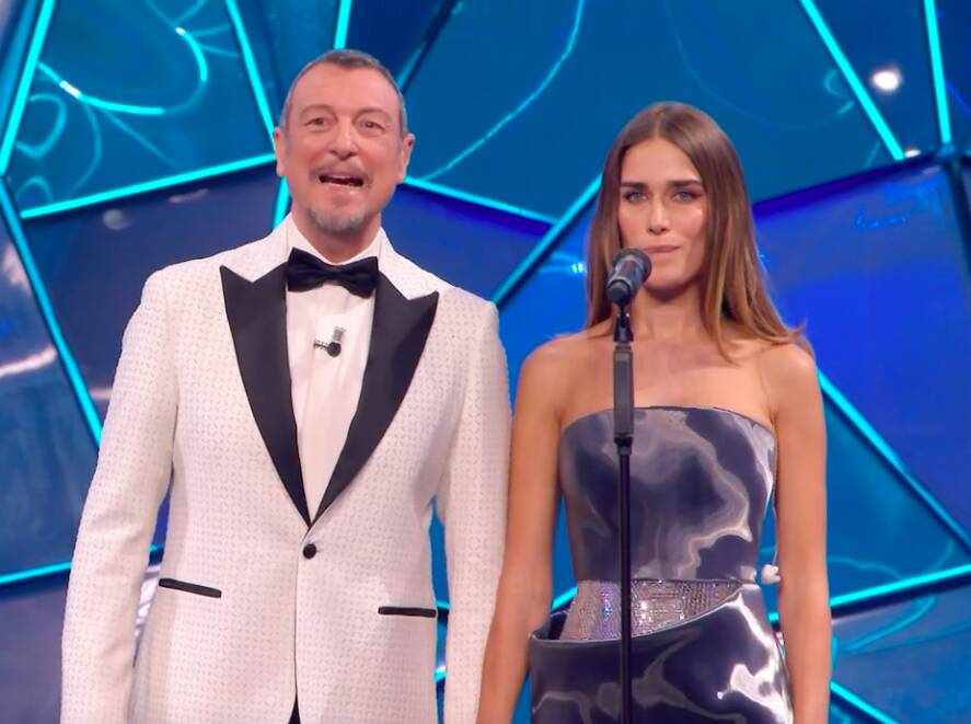 Clara Soccini apre il Festival di Sanremo 2024