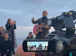 Concerto a sorpresa per i Negramaro sul lungomare di Sanremo