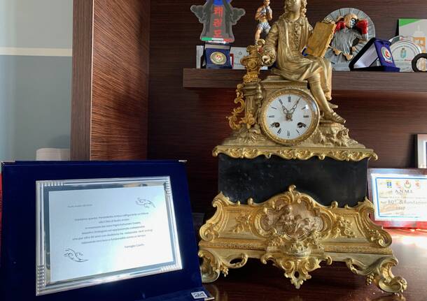 donazione orologio caiafa comune busto arsizio