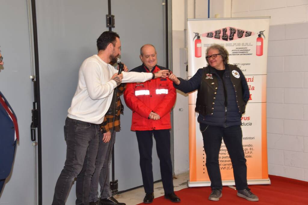 Estintori Belfus festeggia 35 anni di attività sostenendo il servizio di trasporto Heal
