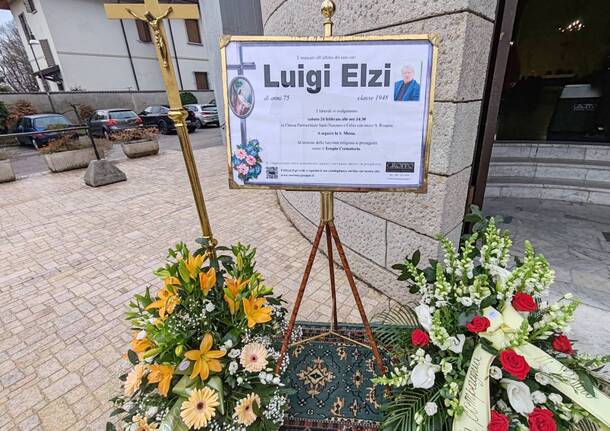 Funerale Luigino Elzi gorla minore 