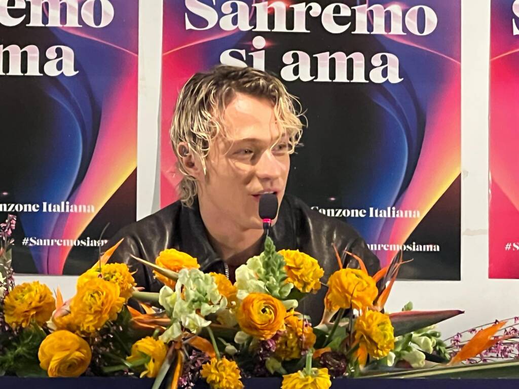 I cantanti in gara alla 74esima edizione del Festival di Sanremo, foto dalla sala stampa