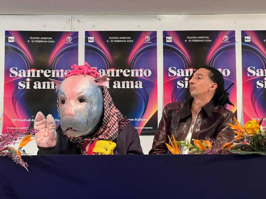 I cantanti in gara alla 74esima edizione del Festival di Sanremo, foto dalla sala stampa
