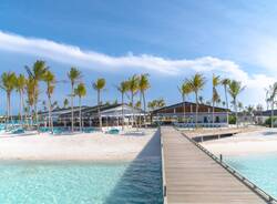Il resort Joy Island alle Maldive