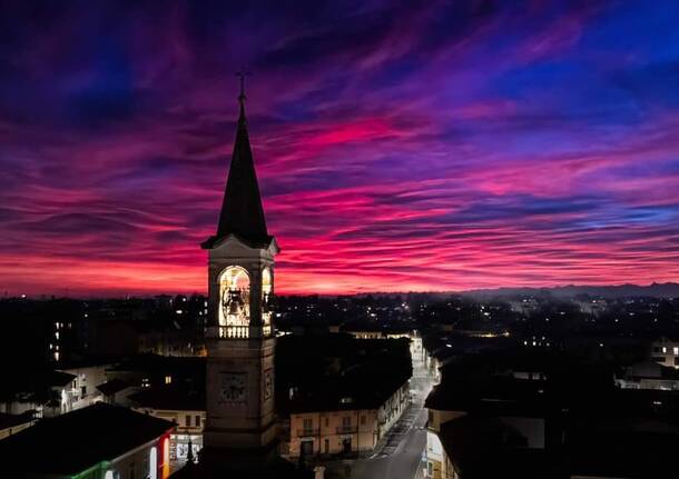 Il tramonto supercolorato del 2 febbraio nelle vostre foto