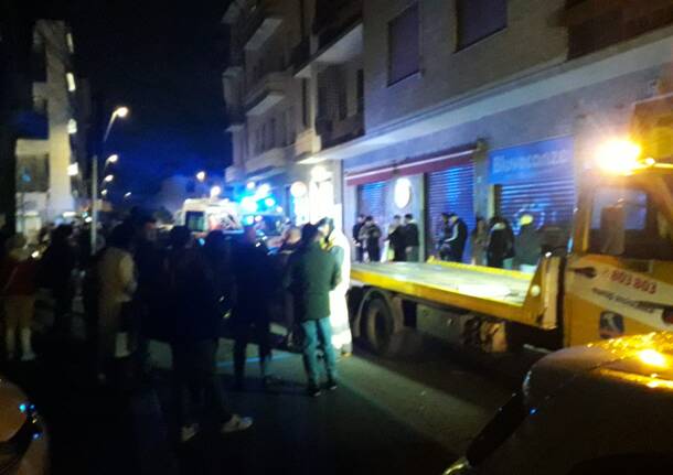 Incidente centro a Legnano 