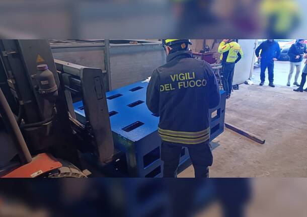 incidente lavoro crosio della valle