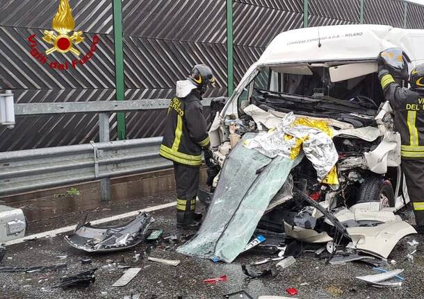 Incidente sull’A4 tra Arluno e Bernate Ticino