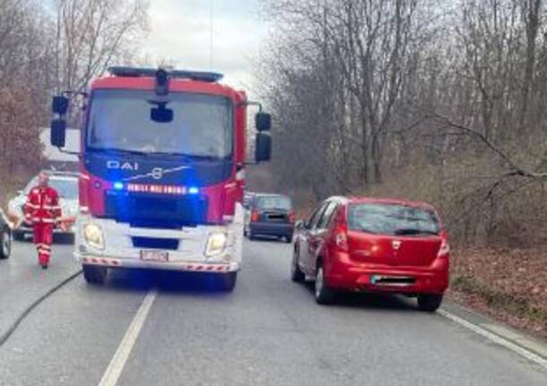 incidente via dell'aquarella a Legnano 12 feb