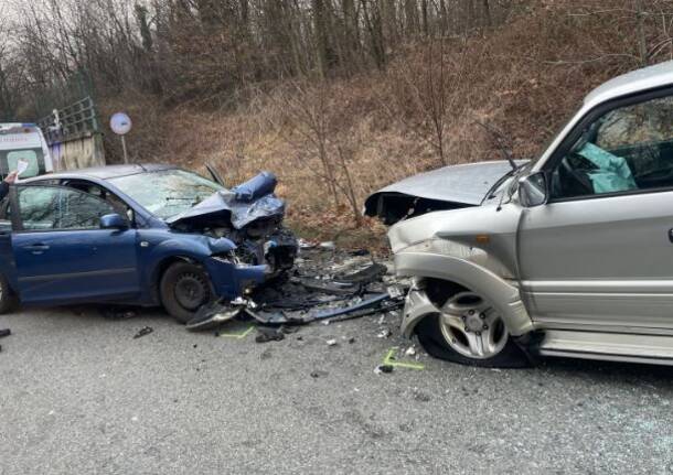 incidente via dell'aquarella a Legnano 12 feb