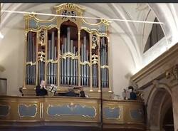 L'organo della chiesa di i Marnate smontato e rimontato