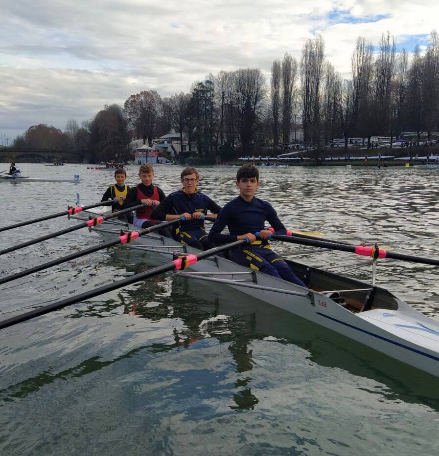 La Canottieri Luino alla regata internazionale "D'Inverno sul Po"