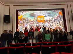 La finalissima di Sanremo al Cinema Santamanzio di Travedona per Clara