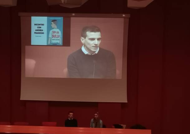 liceo tosi incontro sul libro Ero un bullo 