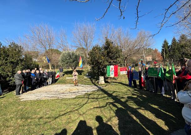 Nel giardino degli istriani la commemorazione del giorno del ricordo