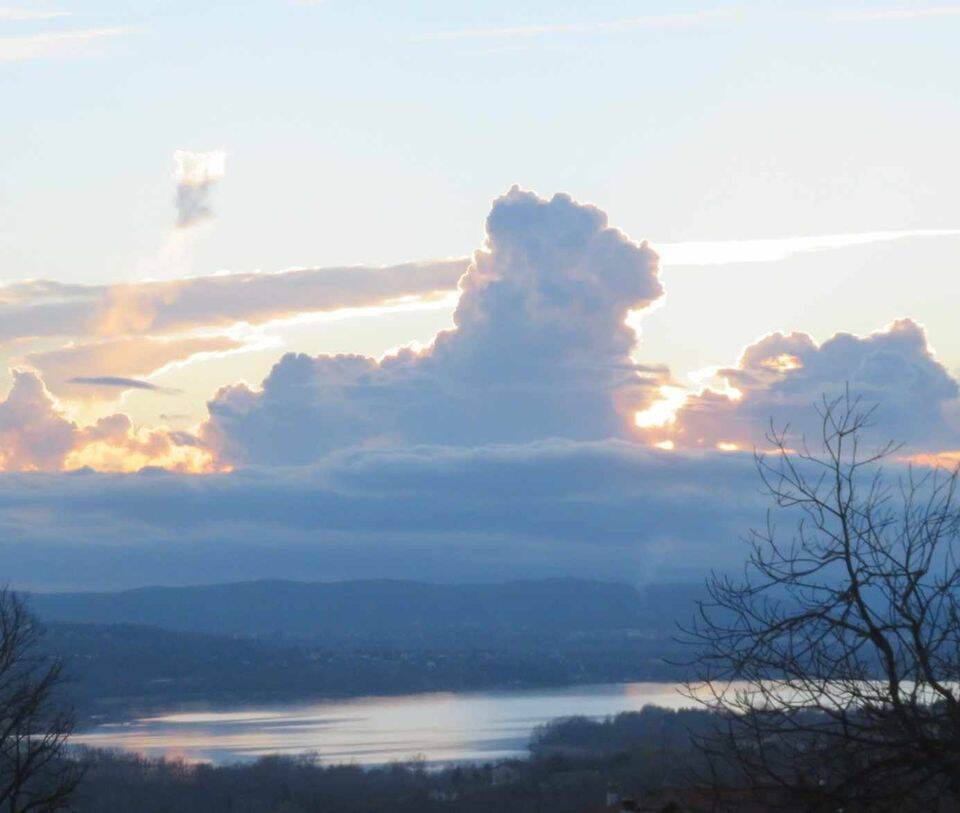 Nuvole sul lago di Varese - Foto di Candido Alberici
