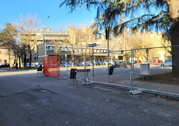 Partiti i lavori per la nuova zona scolastica in piazza Vittorio Veneto a Legnano