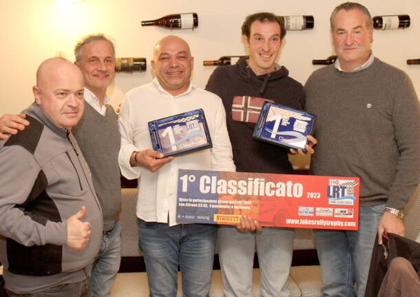premiazione lakes rally trophy 2023