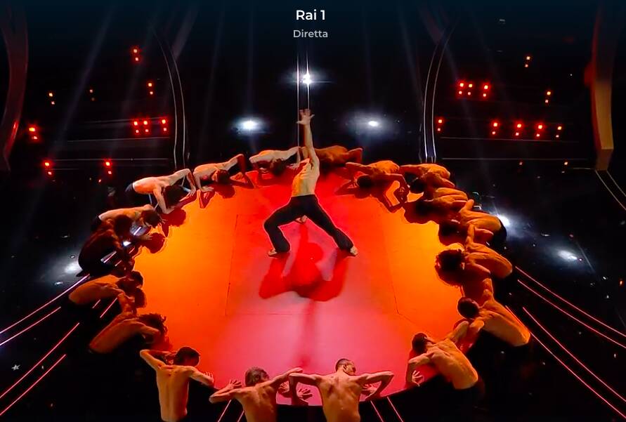 Roberto Bolle incanta Sanremo 2024