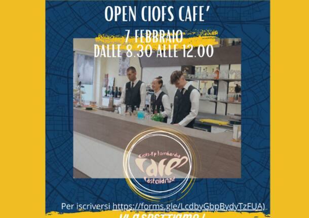 OPEN CIOFS Cafè