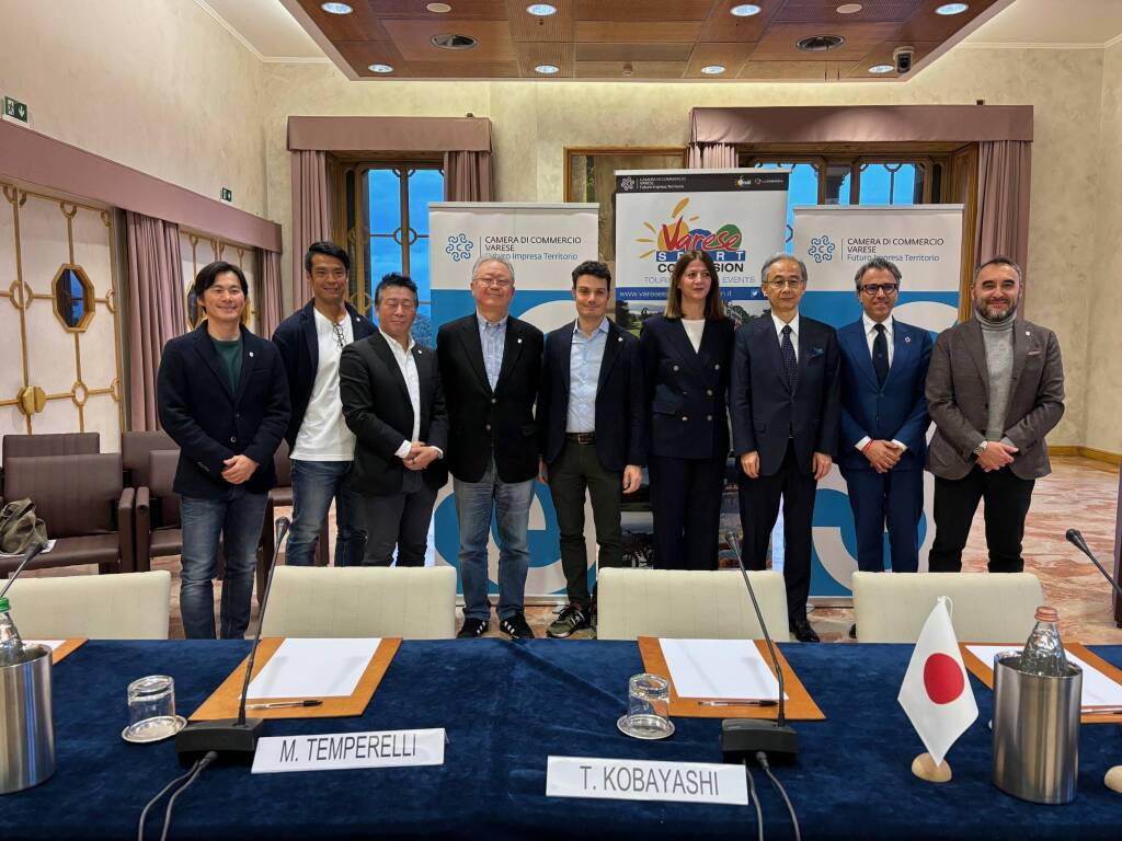 Varese - Incontro con il Comitato olimpico giapponese