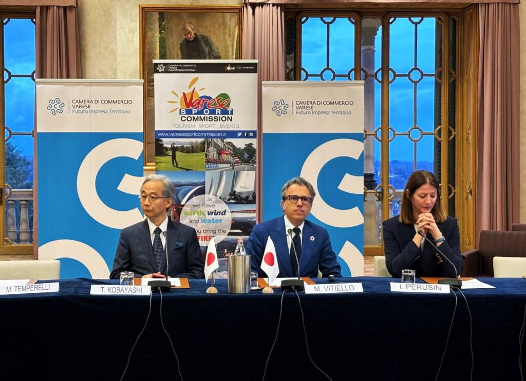 Varese - Incontro con il Comitato olimpico giapponese