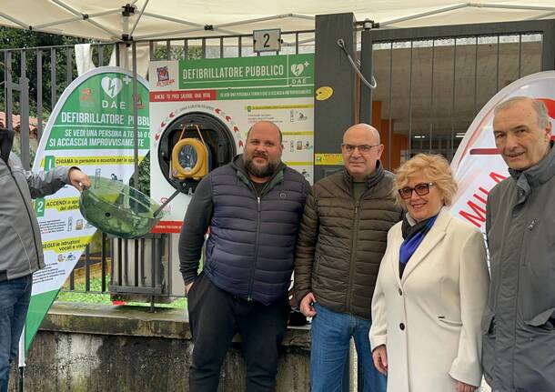 2 nuove postazioni DAE a Cerro Maggiore