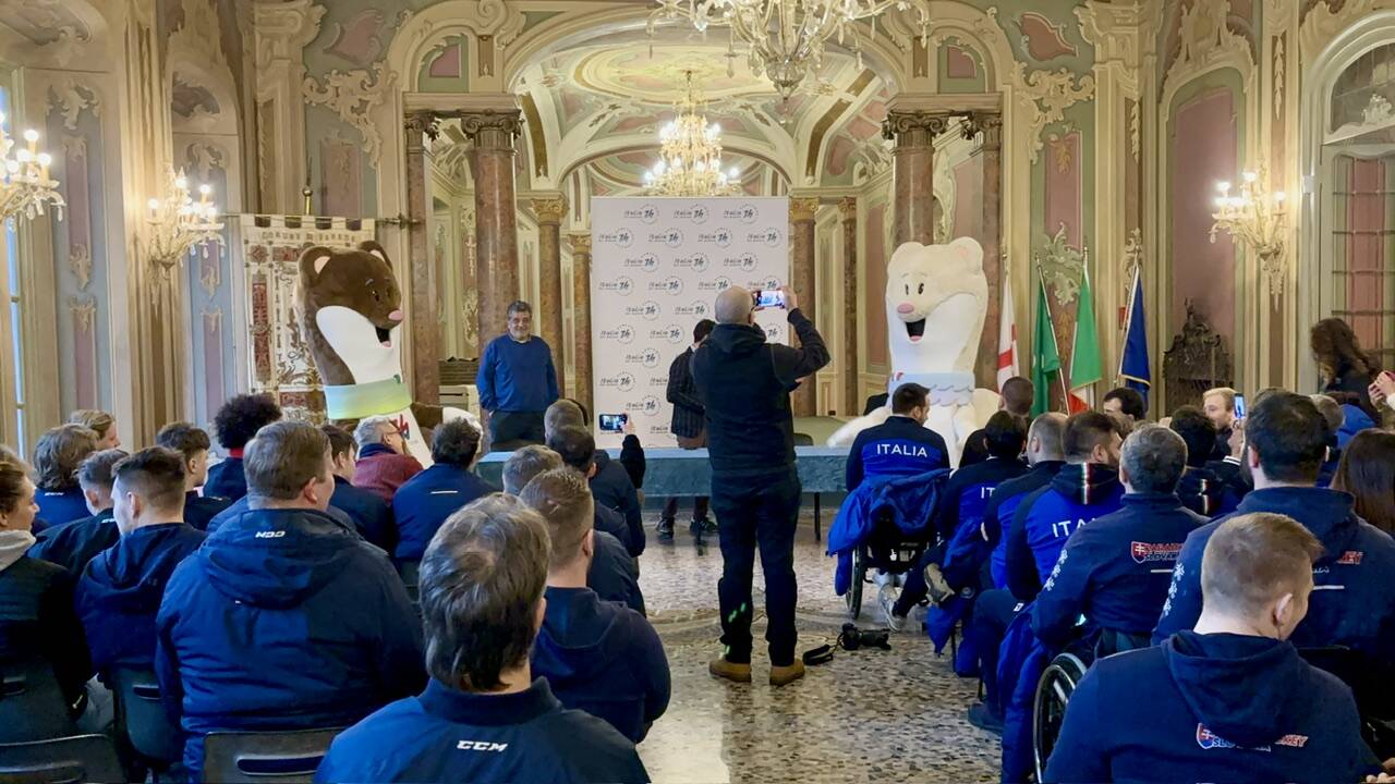 A Salone estense le nazionali del torneo di para ice hockey 