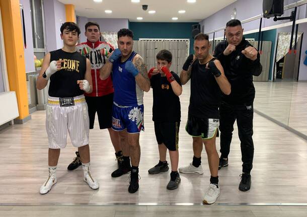 I ragazzi della Olimpya Kickboxing di Arcisate