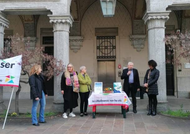 Auser Ticino Olona inaugura il suo nuovo mezzo in Comune a Legnano