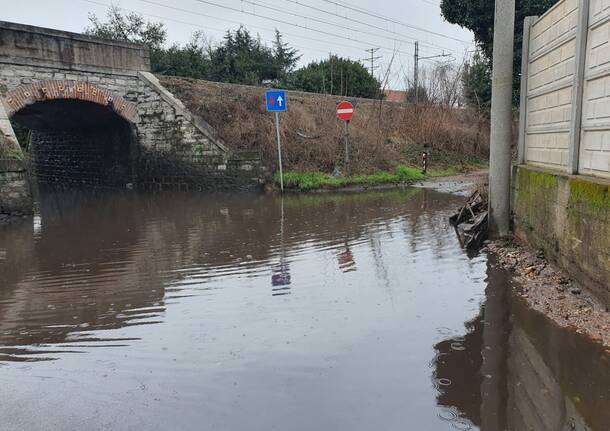 Busto Arsizio Castellanza - sottopasso via Morelli