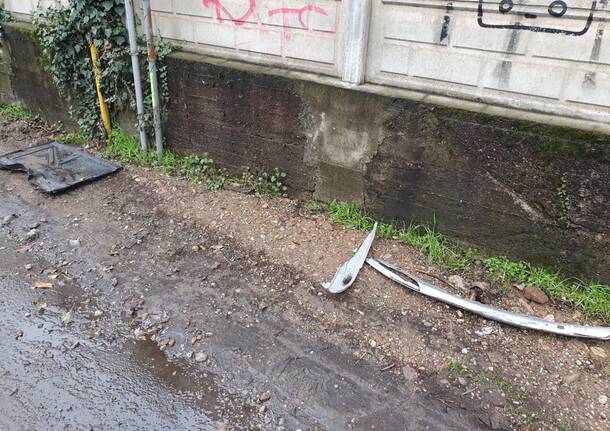Busto Arsizio Castellanza - sottopasso via Morelli