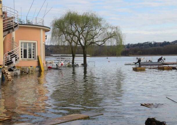 canottieri varese acqua alta