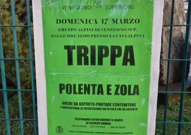 Trippa e polenta e Zola